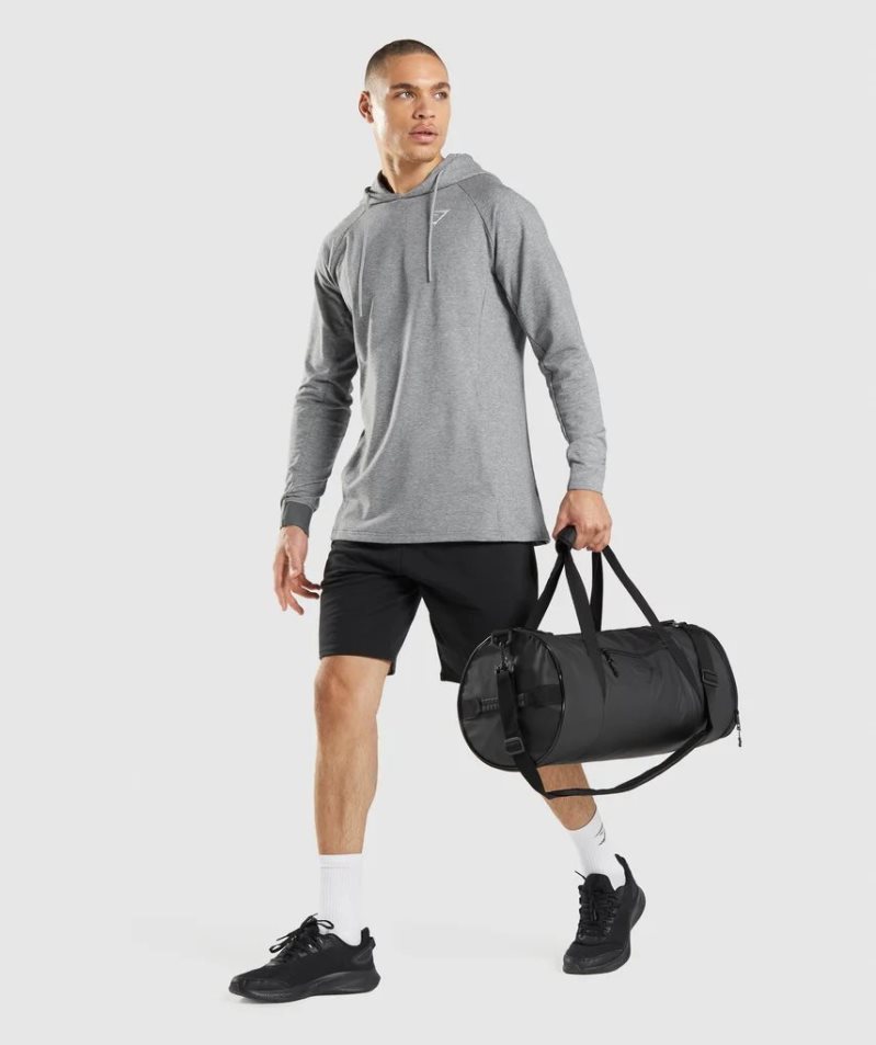 Torby Sportowe Gymshark Barrel Czarne | PL 150VKO